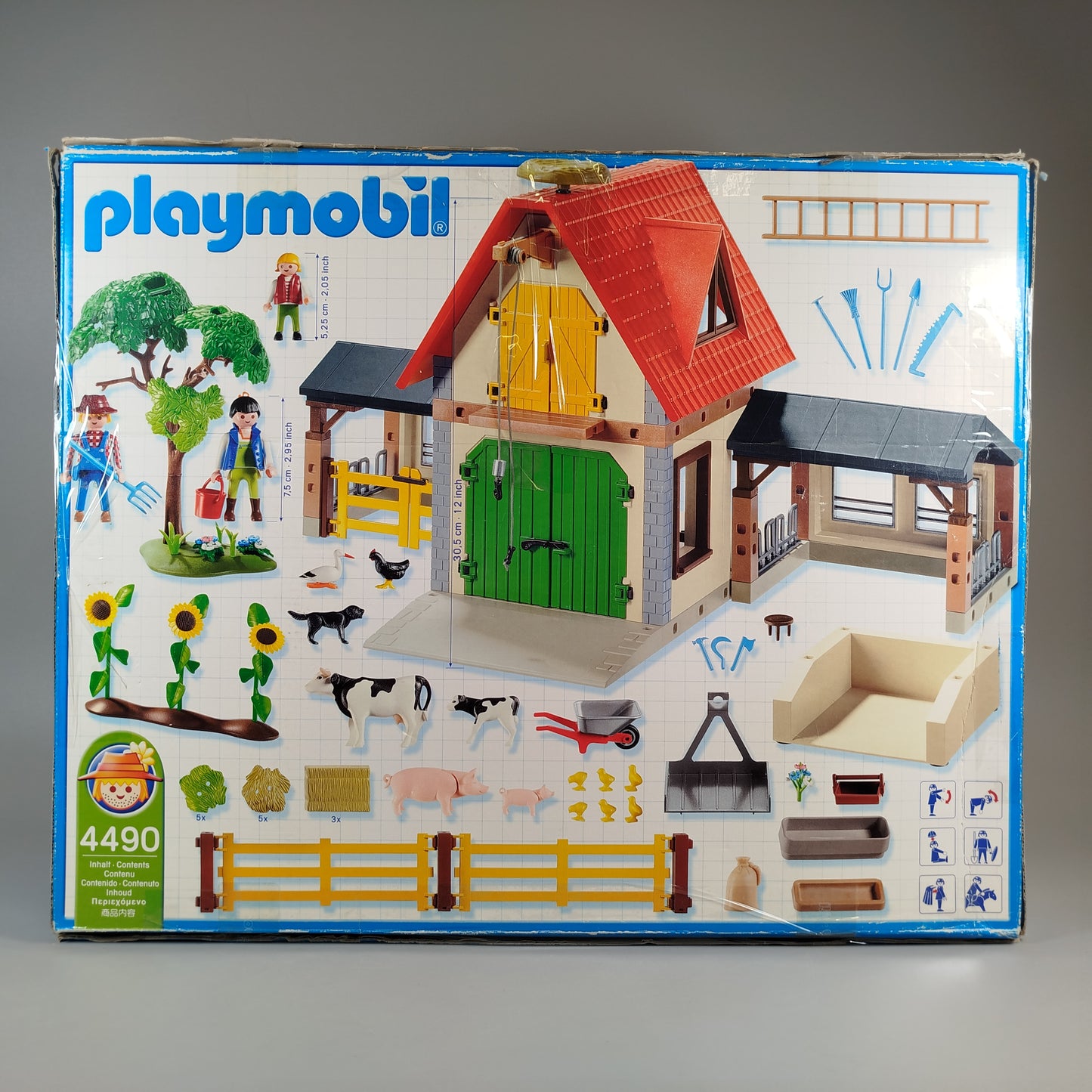 Playmobil Bauernhof Set 4490 – Tiere, Traktor & Zubehör