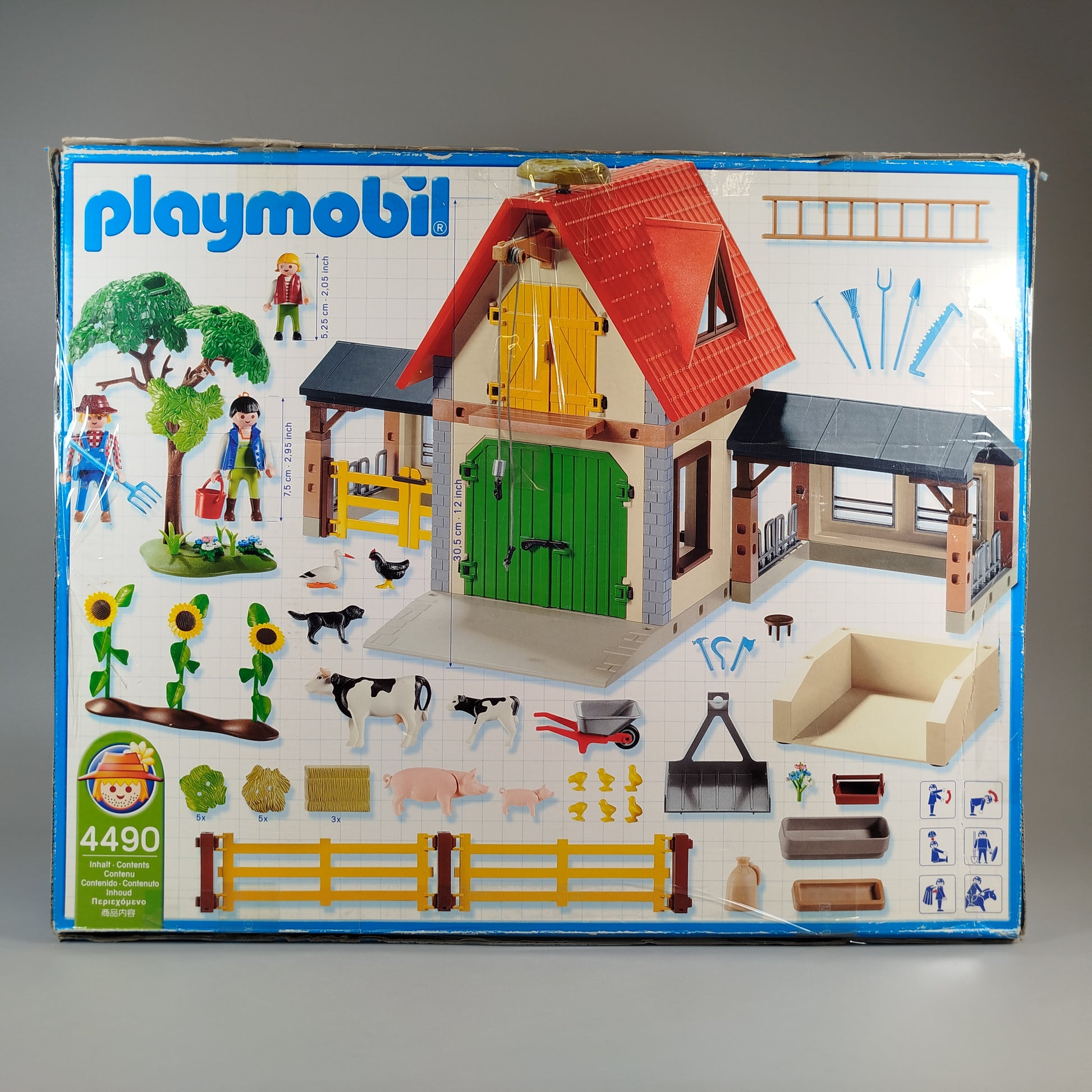 Playmobil Bauernhof Set 4490 – Tiere, Traktor & Zubehör