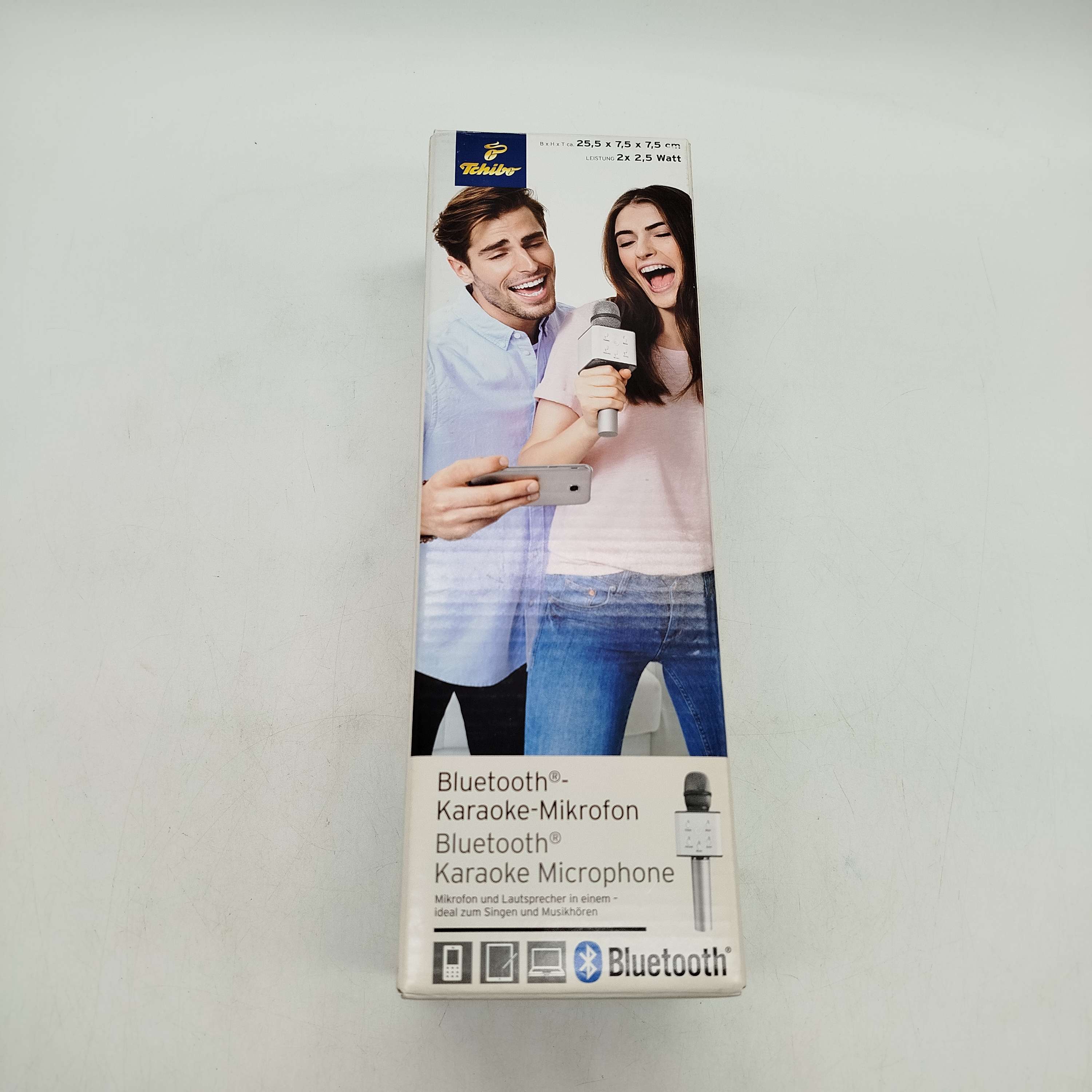 Tchibo Bluetooth Karaoke-Mikrofon, neuwertig, ab 6 7 8 Jahre | ✅ geprüft 