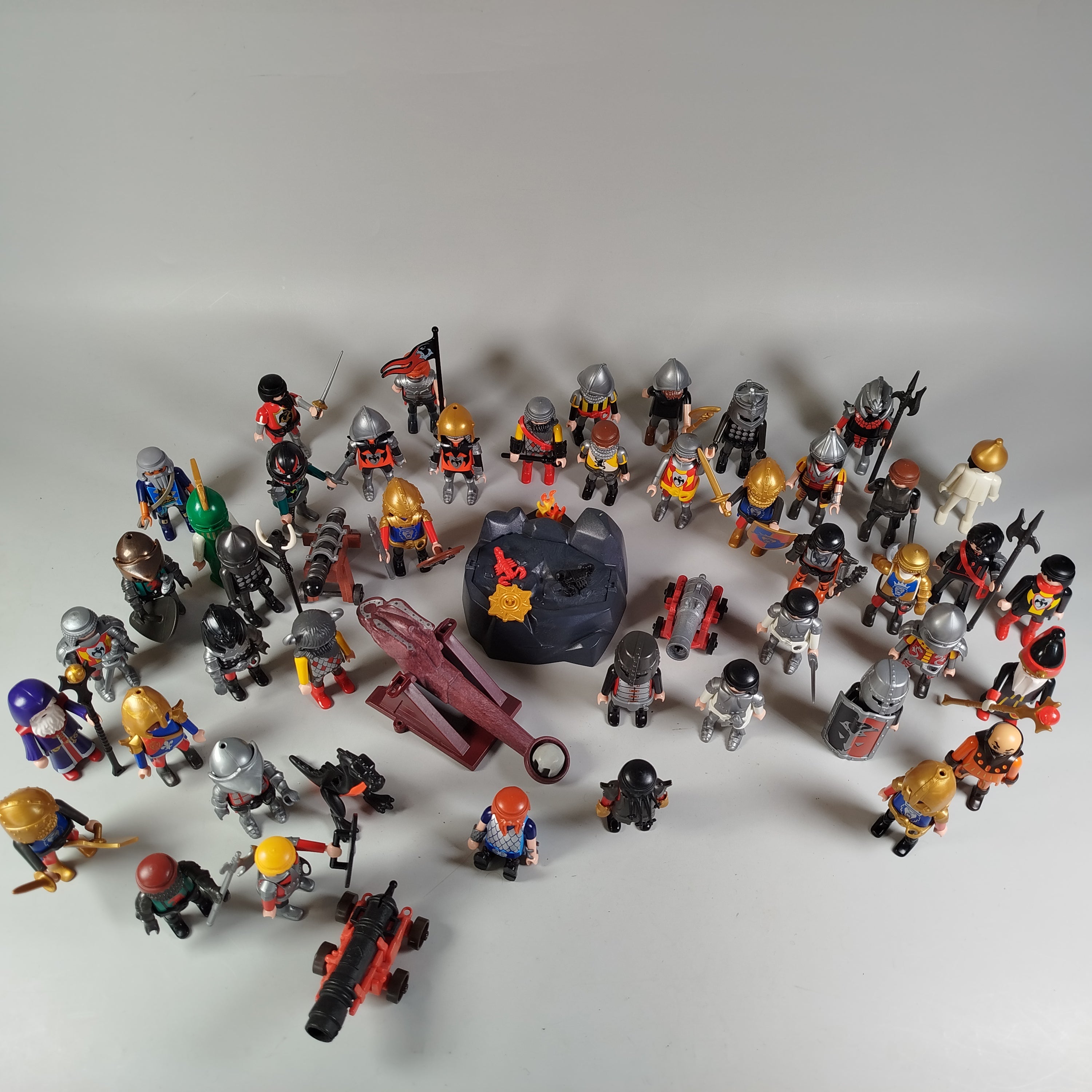 Playmobil Ritter-Spielset mit Figuren und Zubehör - Komplett Ritter-Spielset mit