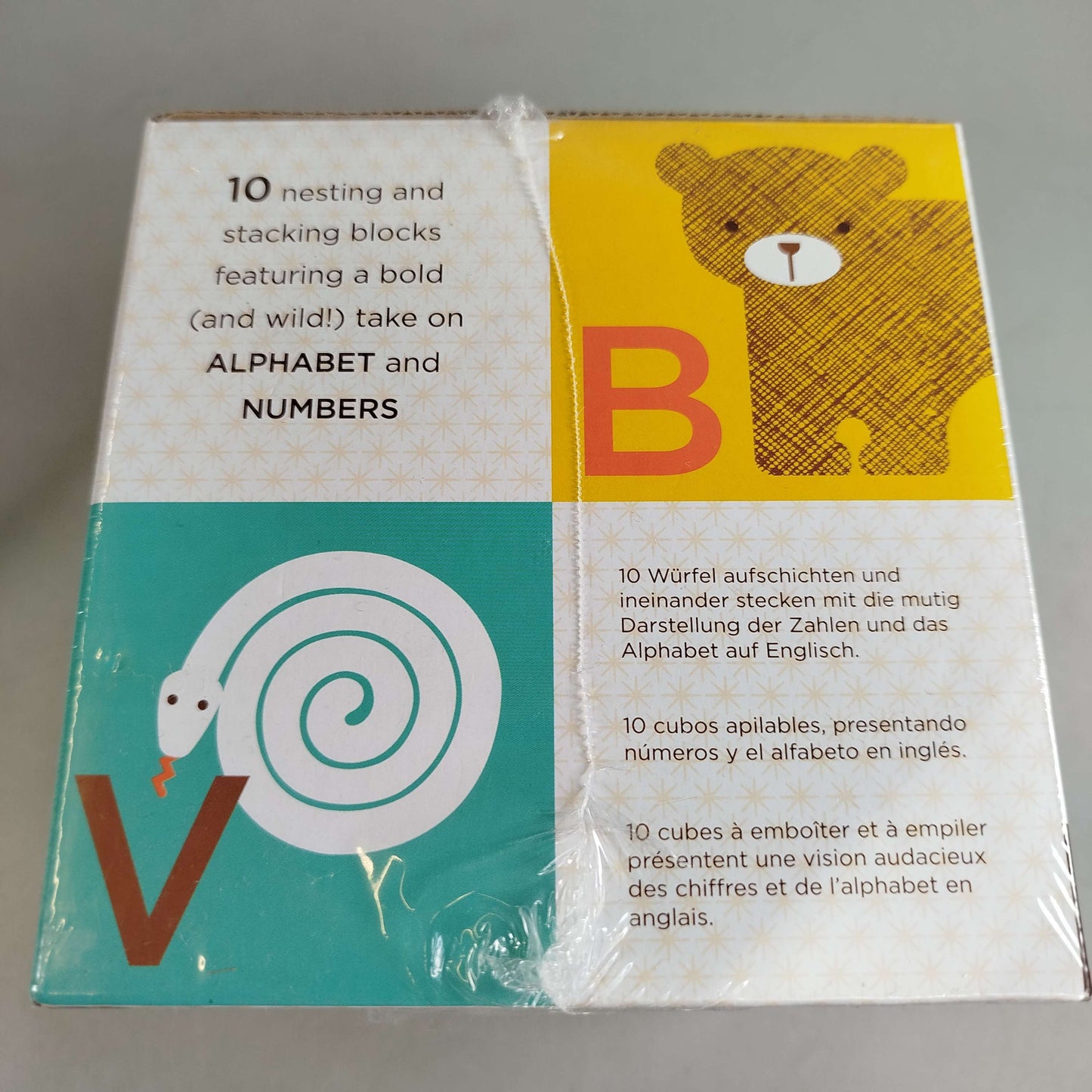 Bundle Tiere ABC Sortierbox & Stapelwürfel
