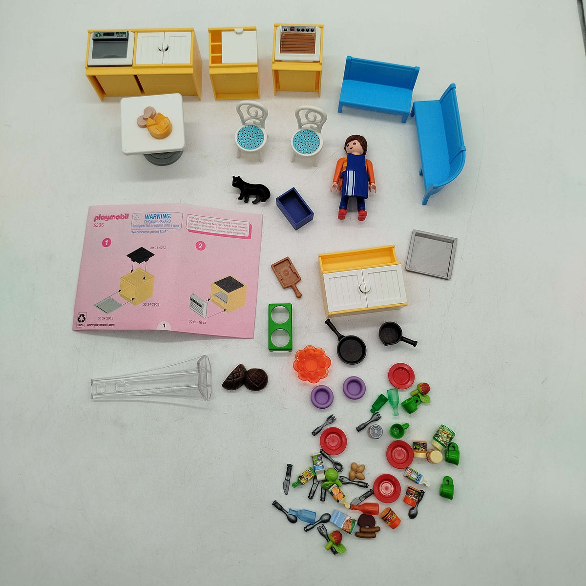 Playmobil Einbauküche mit Sitzecke 5336 Küche-Set