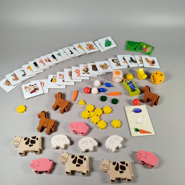 HABA Mein erster Spieleschatz – Brettspiel-Set für Kinder