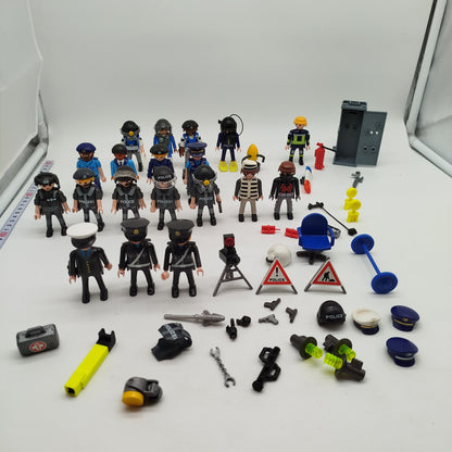 Playmobil Polizei Figuren-Set von 19 – mit Zubehör
