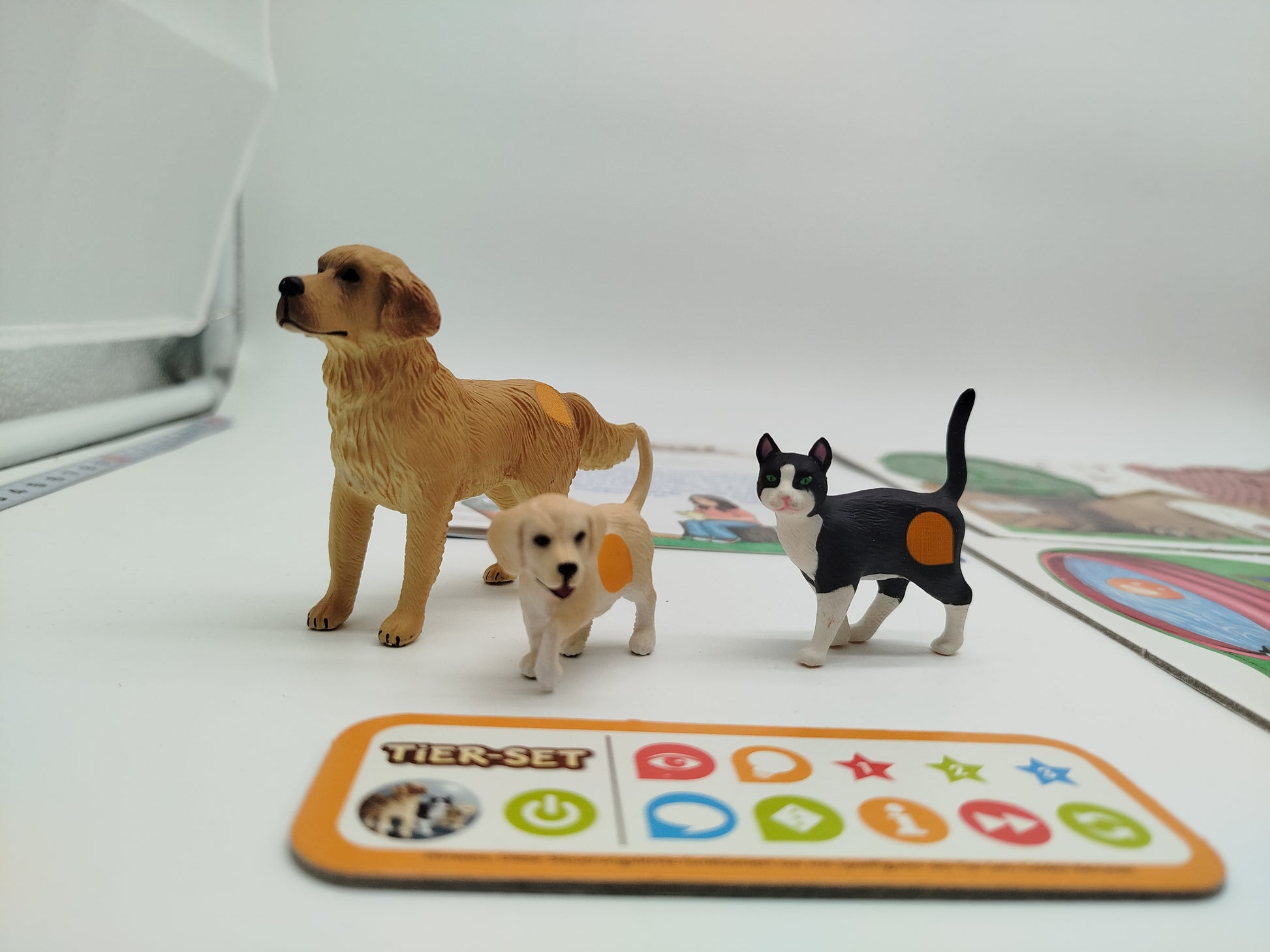 Ravensburger Tiptoi Tier-Set – Katze, Hund & Welpe mit Zubehör, OVP