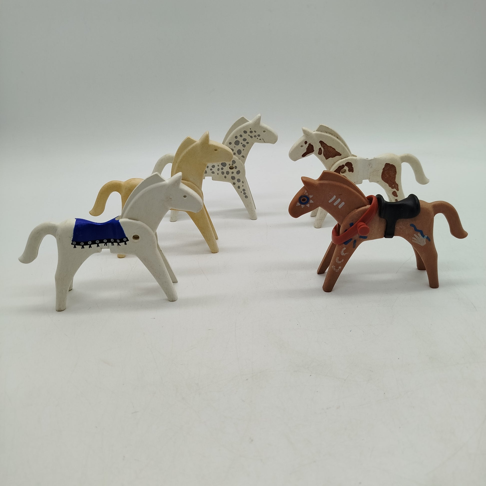 Playmobil Bundle Pferde 6x Figuren, gebraucht, ab 3 4 5 Jahre | ✅ geprüft 