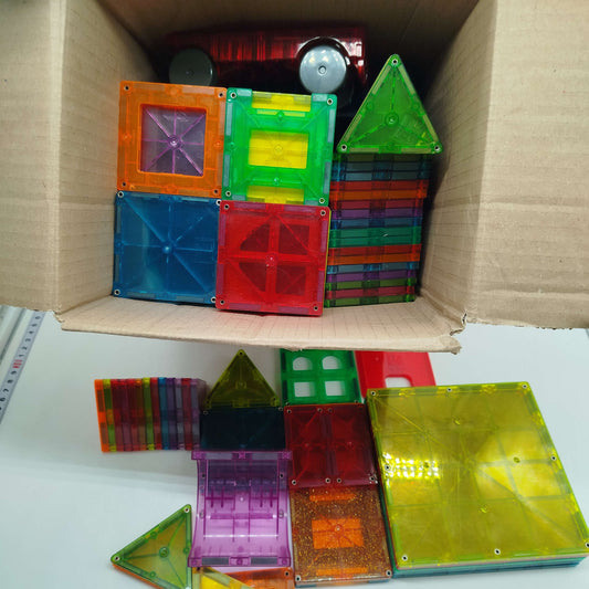 Magnetische Bausteine Fahrzeugbasis Konstruktionsset