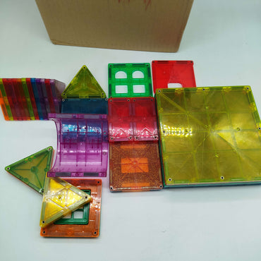 Magnetische Bausteine Fahrzeugbasis Konstruktionsset
