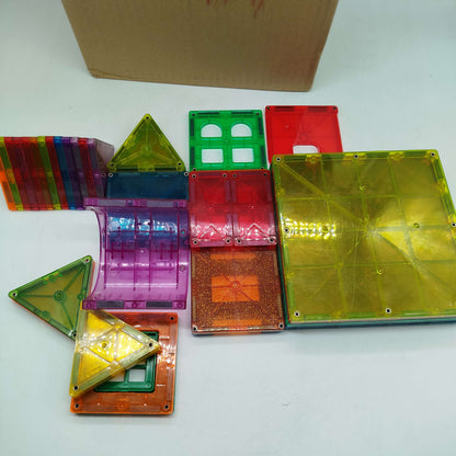 Magnetische Bausteine Fahrzeugbasis Konstruktionsset