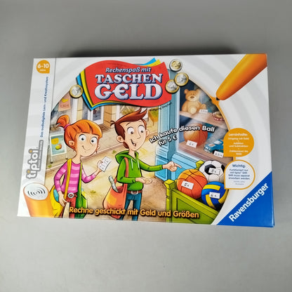 Ravensburger tiptoi Rechenspaß mit Taschengeld 00014 Lernspiel