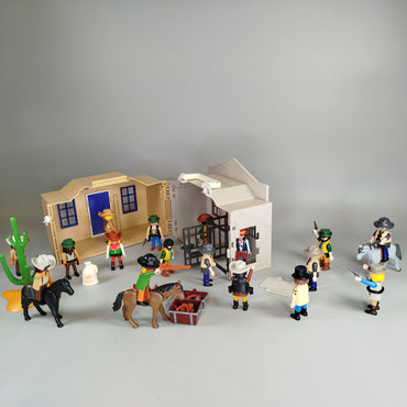Playmobil Western-Set – Cowboys & Sheriff, ohne OVP