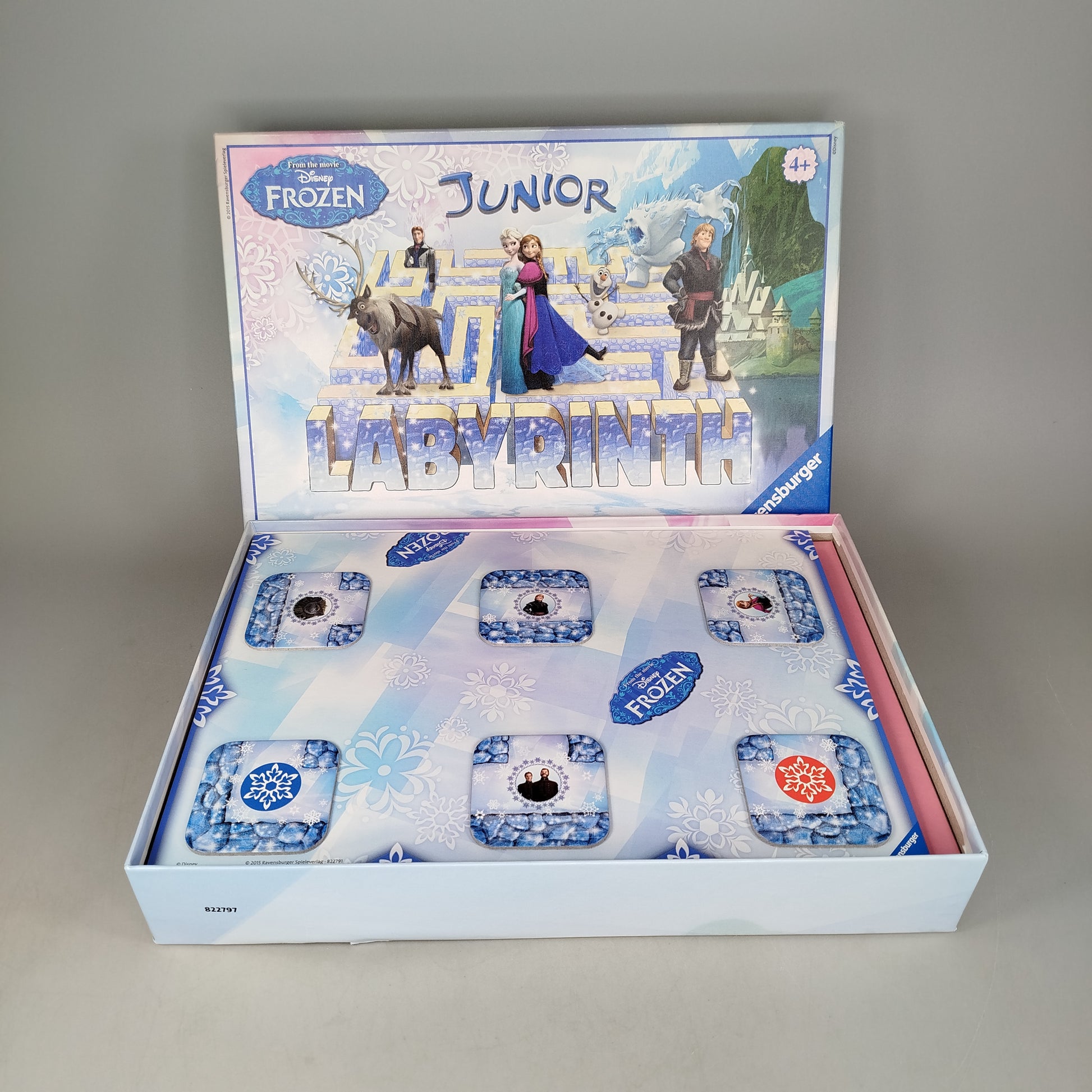 Ravensburger Frozen Labyrinth Brettspiel, gebraucht, ab 3 Jahre 
