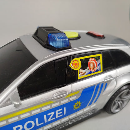 Bundle Welly 2x Polizeiautos Modelle, gebraucht, ab 3 Jahre 
