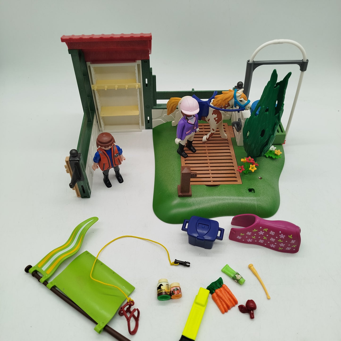 Playmobil Pferdewaschplatz 6929 Set, gebraucht, ab 6 7 8 Jahre | ✅ geprüft 