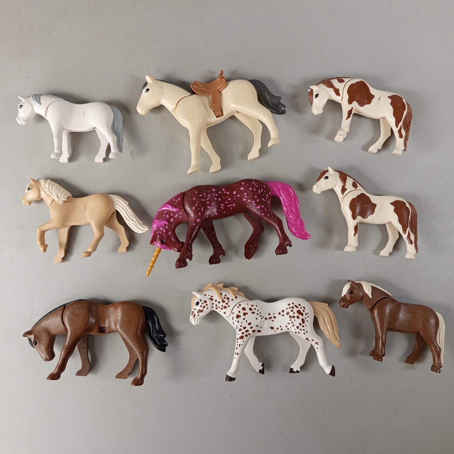 Playmobil Bundle Pferdestall 9 Pferde gebraucht ab 3 4 5 Jahre | ✅ geprüft 