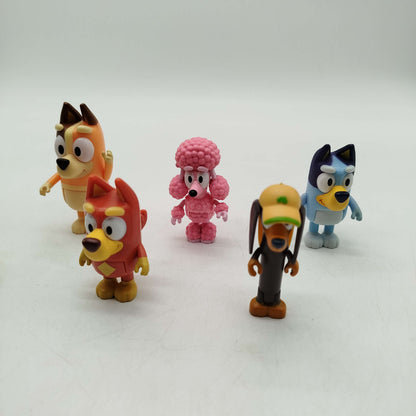 Moose Toys Bundle Bluey Set von 8 Figuren ab 3 4 5 Jahre | ✅ geprüft 