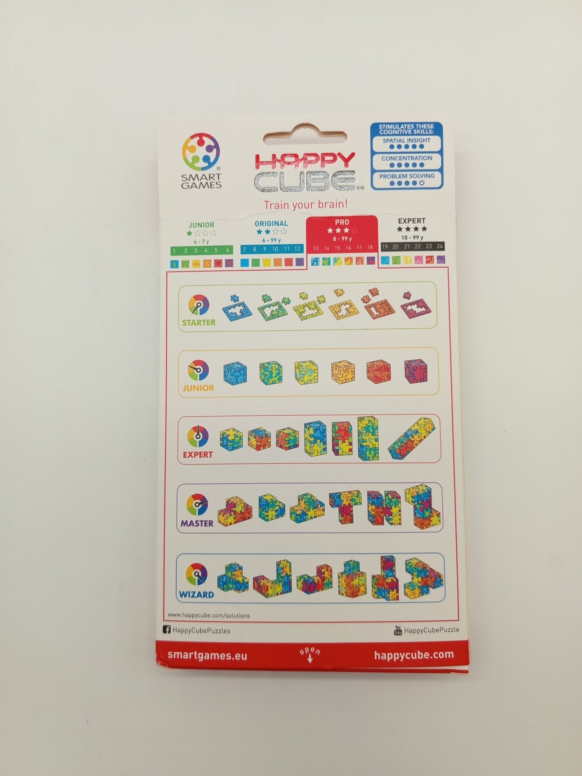 Smart Games Puzzle-Set – Happy Cube Expert & Pro, OVP