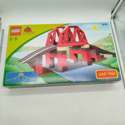 LEGO DUPLO Eisenbahnbrücke 3774 Bauset ab 3-5 Jahre