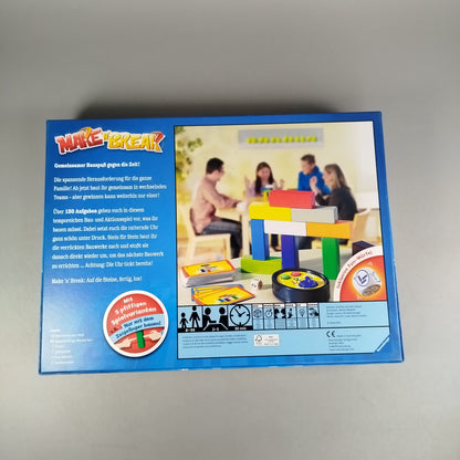 Ravensburger Make 'n' Break Brettspiel, Neuwertig