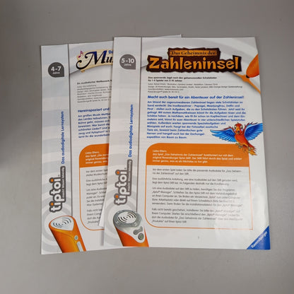 Ravensburger tiptoi Das Geheimnis der Zahleninsel Brettspiel