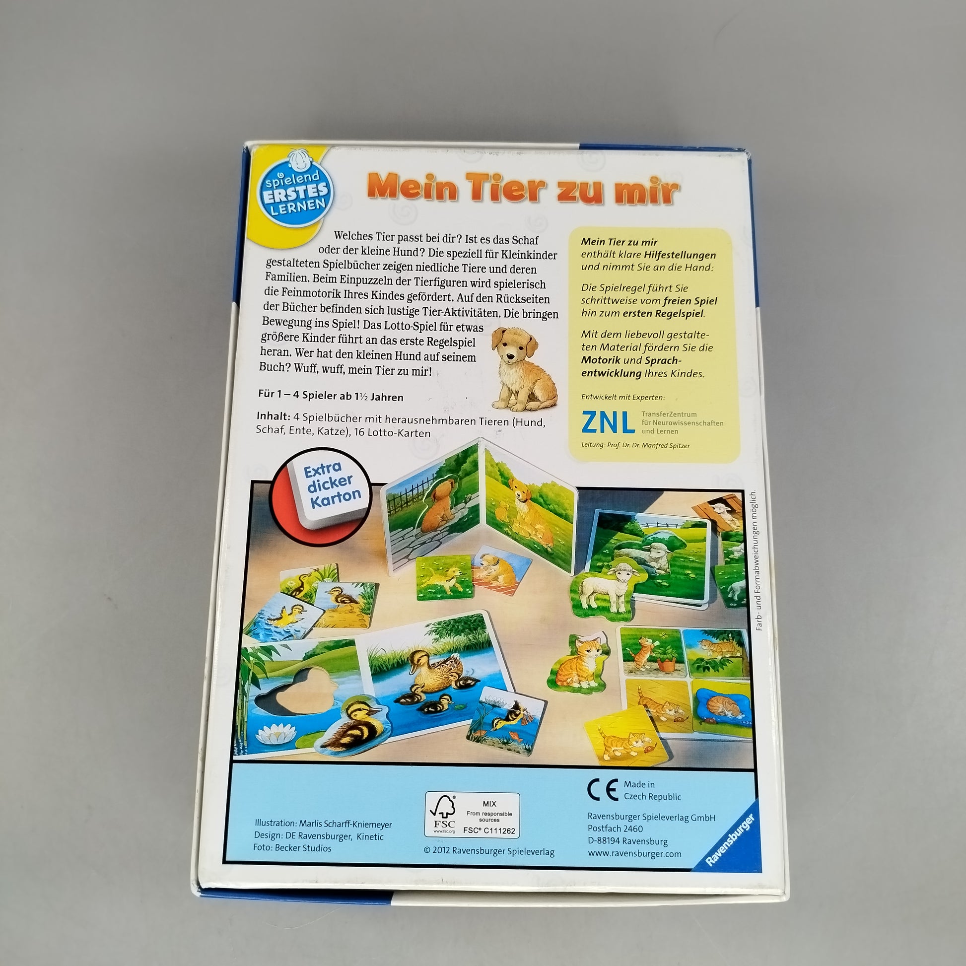 Ravensburger Lernspiel – Mein Tier zu mir, wie neu, ab 1 2 3 Jahre | ✅ geprüft 