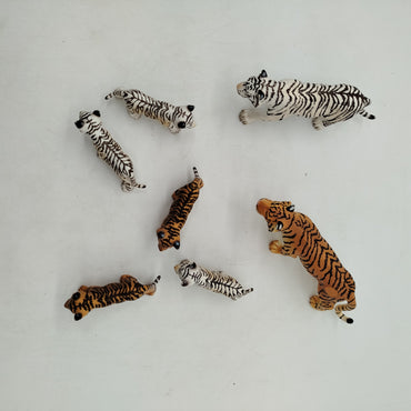 Schleich Bundle Tiger Set von 7 Tierfiguren