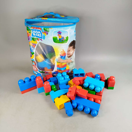 Mega Bloks First Builders Big Building Bag 80 Teile Bausteine