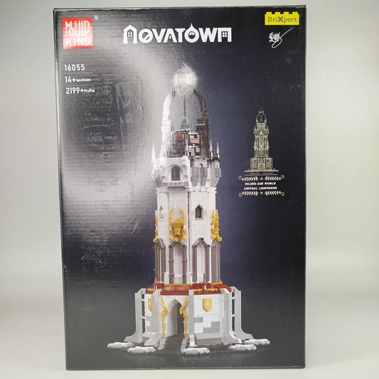 Mould King NOVATOWN Fantasieturm 16055 – Bausteinset 2199 Teile, kompatibel mit LEGO