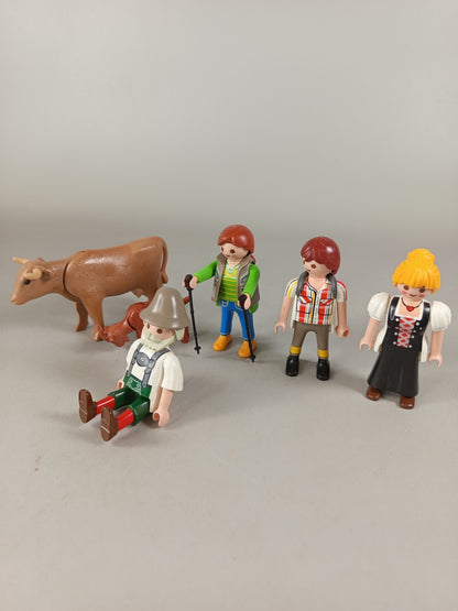 Playmobil Bundle Bauernhof Haus, Figuren & Tiere
