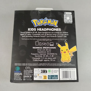 Pokémon Kinderkopfhörer – Neu