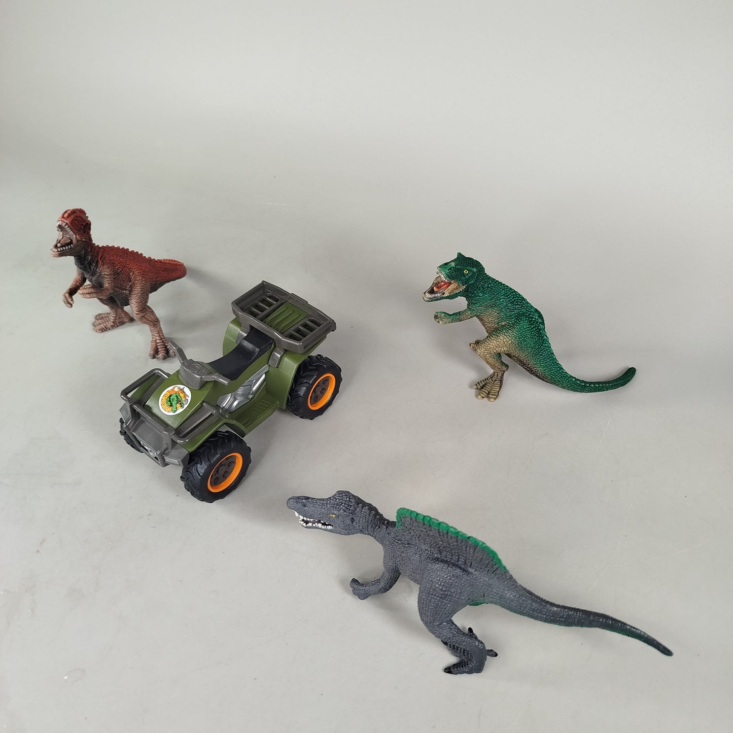 Schleich Bundle Dinosaurier 4x Dinos & Auto
