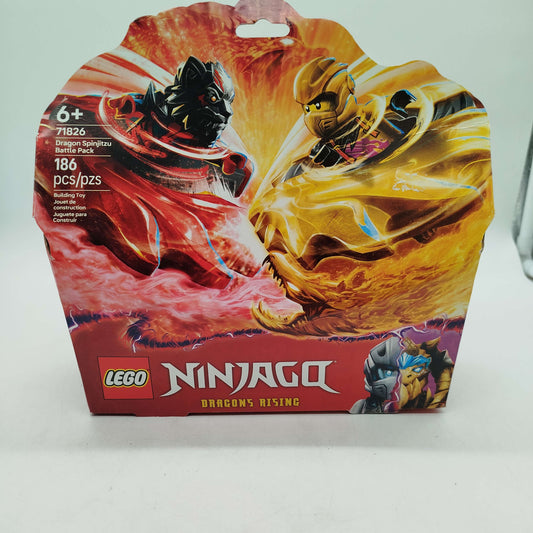 LEGO NINJAGO 71826 Dragon Spinjitzu Battle Bauset Neu