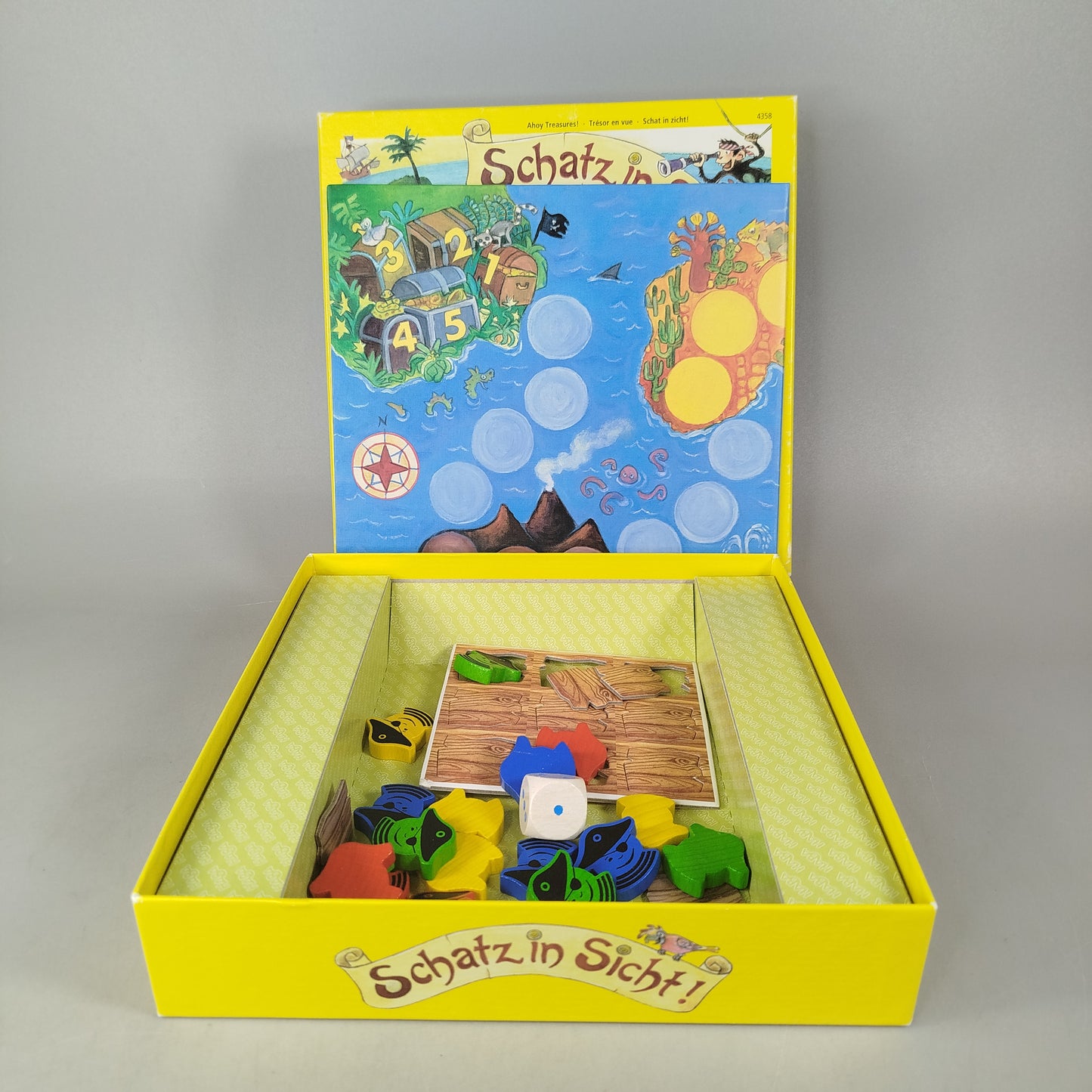 HABA Schatz in Sicht! 4358 Brettspiel