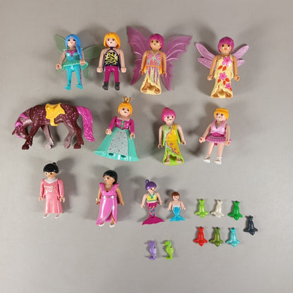Playmobil Bundle Fantasiewelt Set von 21 Figuren & Zubehör