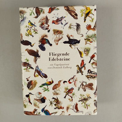 Dominik Eulberg Kartenspiel – Fliegende Edelsteine Vogelquartett, neu