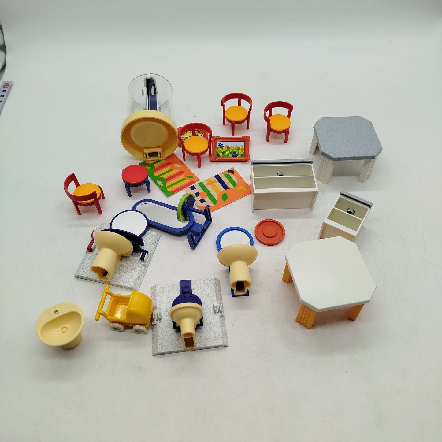 Playmobil Bundle 4049 Warning Light Trailer Anhänger