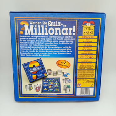 Quizspiel – Werden Sie Quiz-Millionär!, OVP, neu