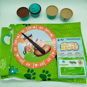 Hasbro Ach du Kacke! Brettspiel, gebraucht, ab 3 4 5 Jahre | ✅ geprüft 