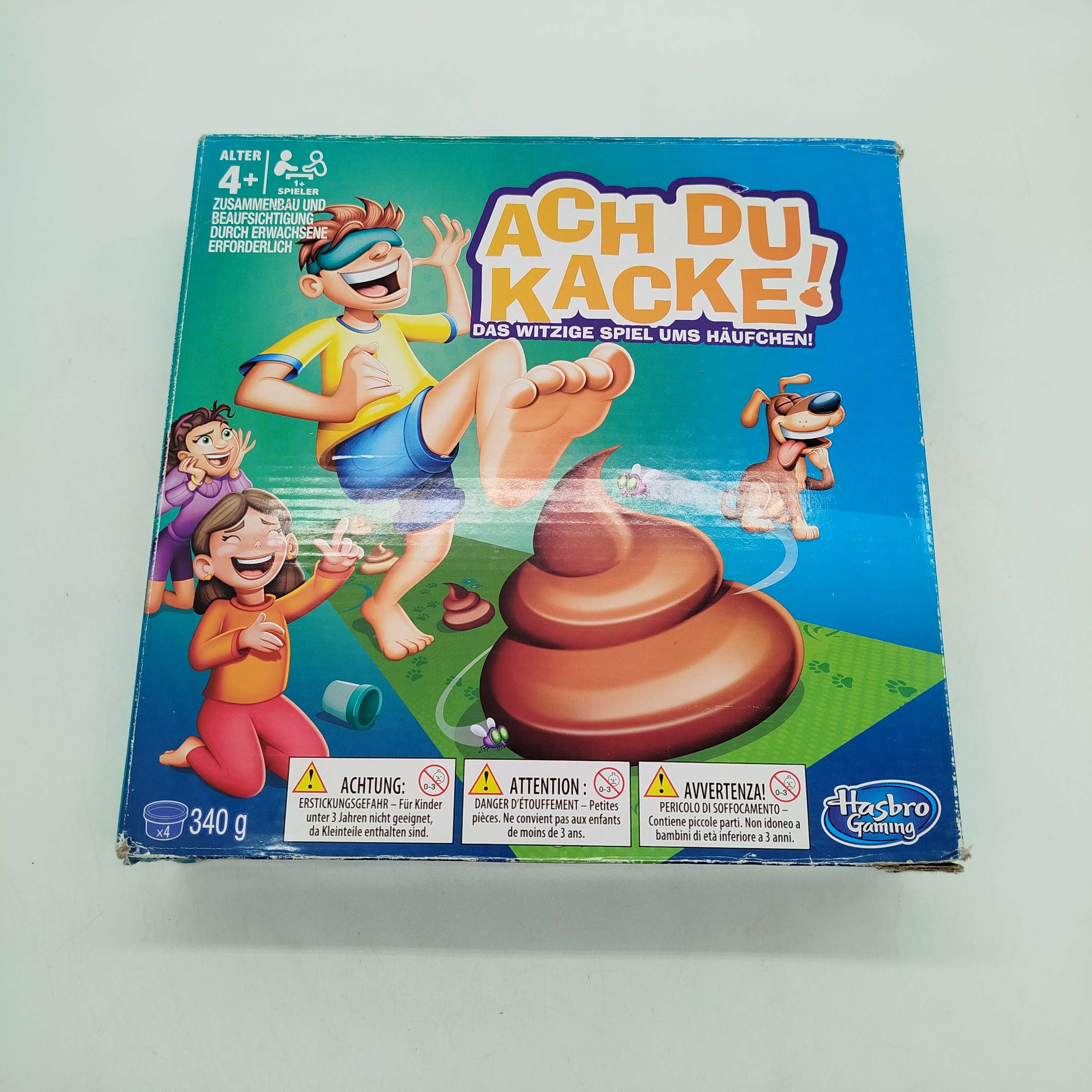 Hasbro Ach du Kacke! Brettspiel, gebraucht, ab 3 4 5 Jahre | ✅ geprüft 
