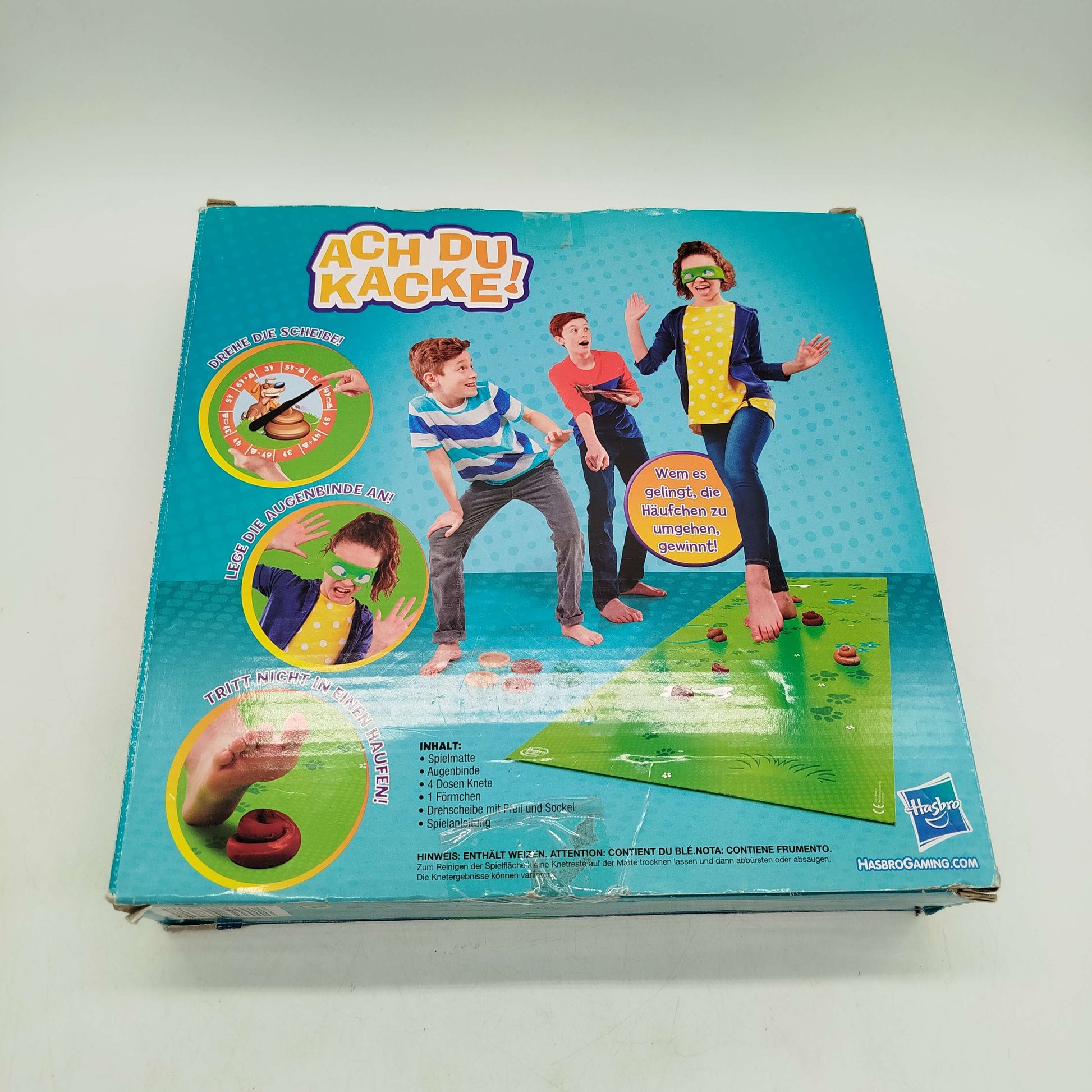 Hasbro Ach du Kacke! Brettspiel, gebraucht, ab 3 4 5 Jahre | ✅ geprüft 