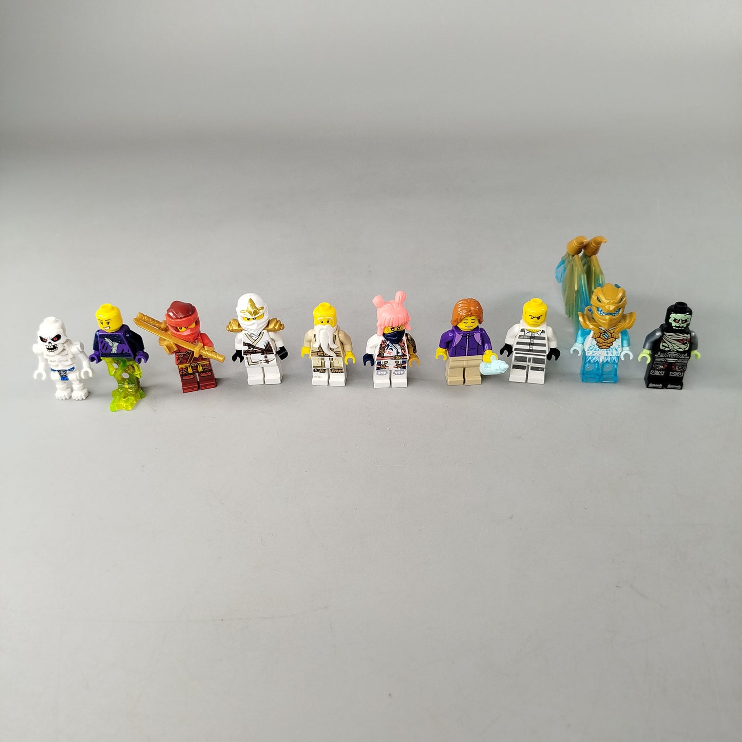 LEGO Bundle Ninjago & City Set von 10 Minifiguren