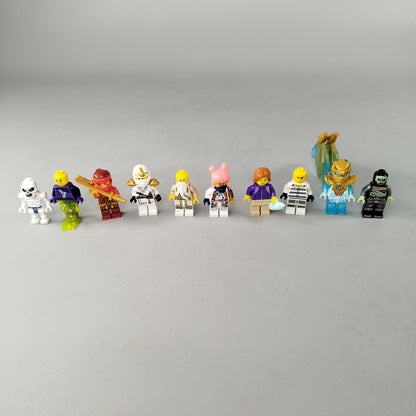 LEGO Bundle Ninjago & City Set von 10 Minifiguren