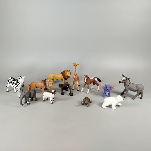 Schleich Tierfiguren Set von 12