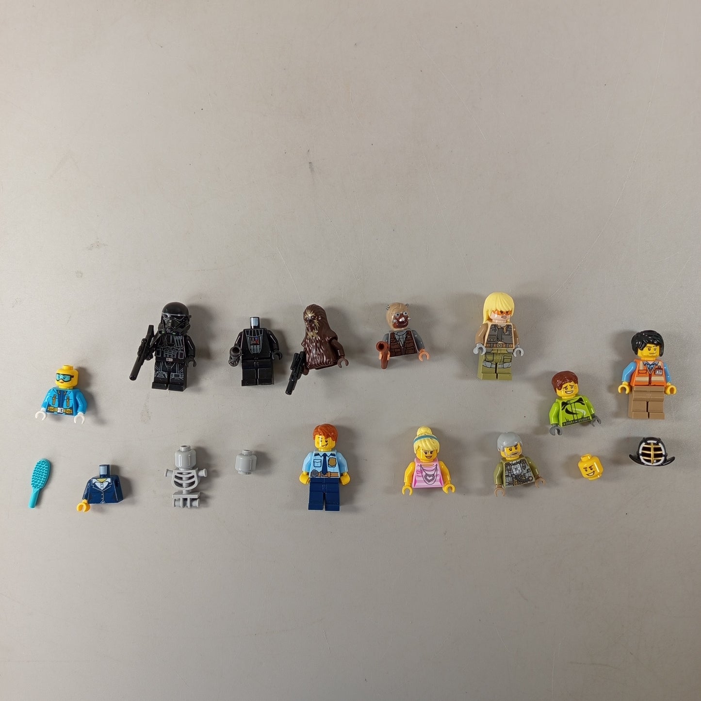 Konvolut LEGO City Flugzeug & Star Wars ca. 2 kg