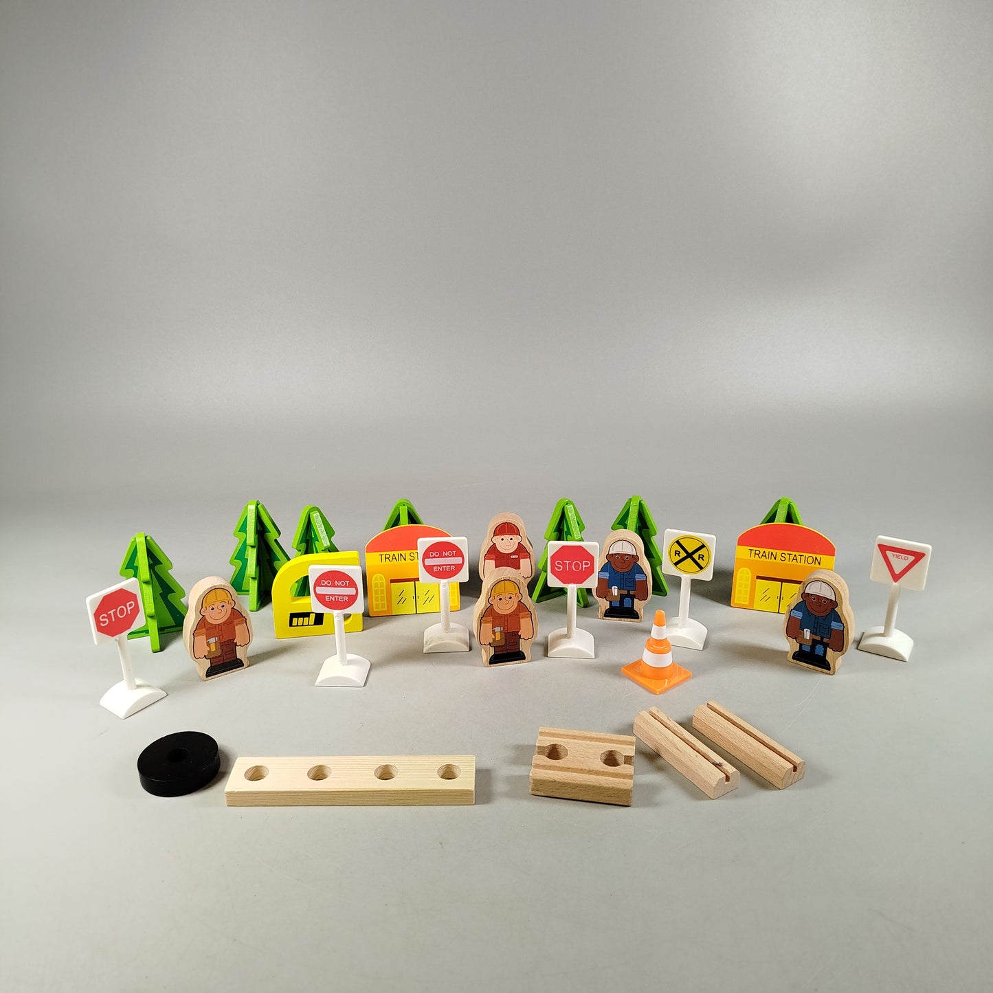Holzeisenbahn Set
