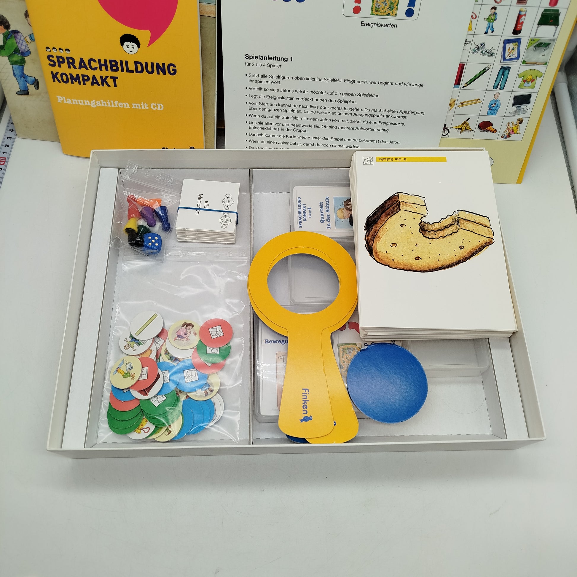 Finken Sprachbildung Kompakt Lernspiel, gebraucht, ab 6 7 8 Jahre | ✅ geprüft 