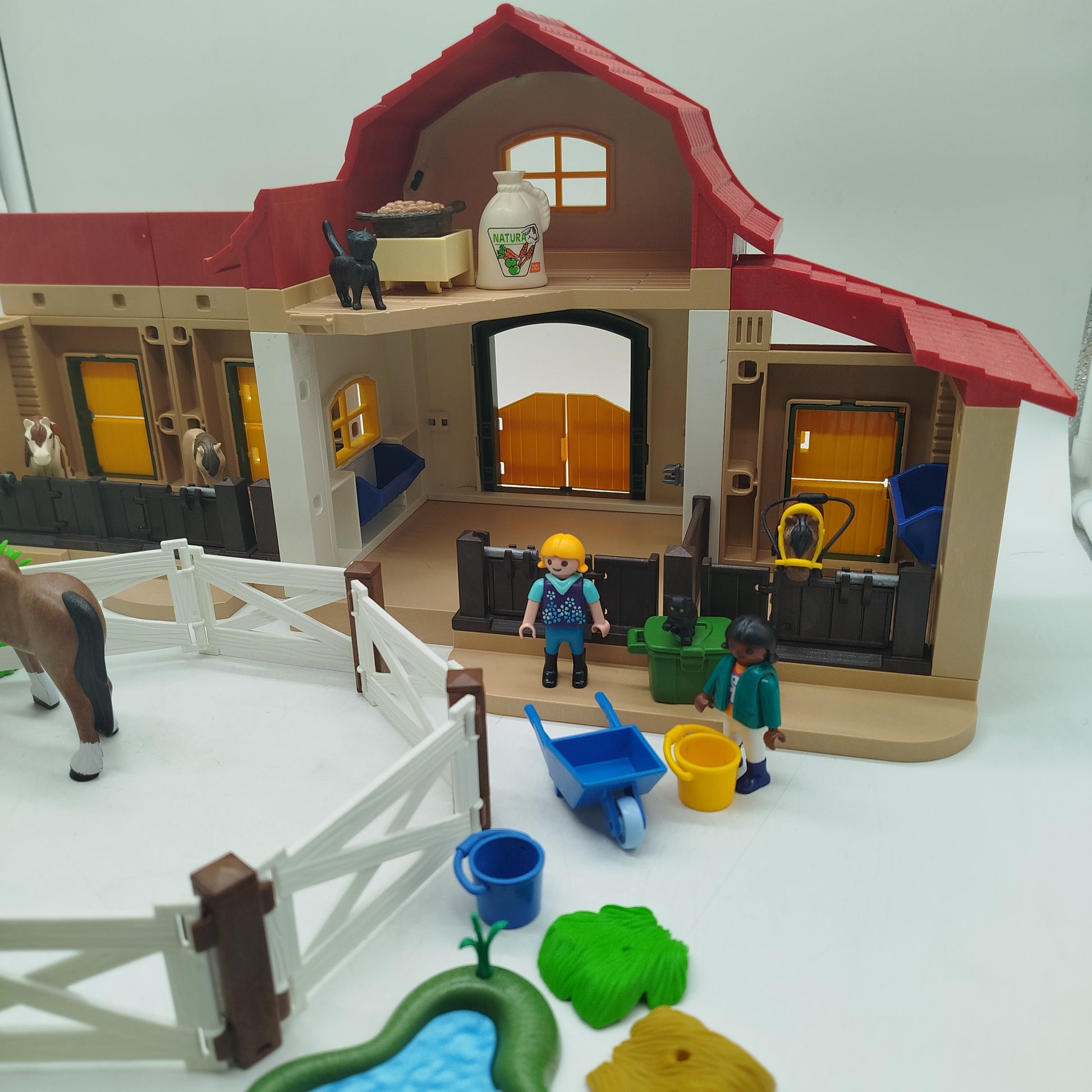 Playmobil Ponyhof 6927 Spielset, gebraucht, ab 6 7 8 Jahre | ✅ geprüft 