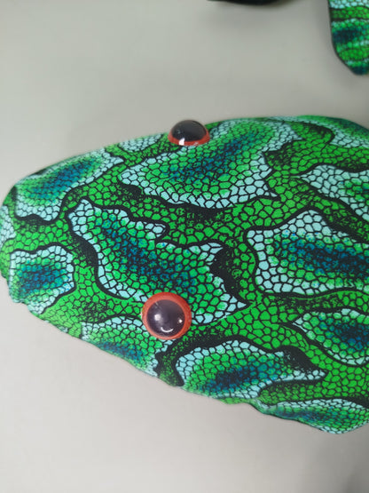 Verschiedene Marken Plüsch Eidechse und Sandtier Schlange, 100cm & 20cm