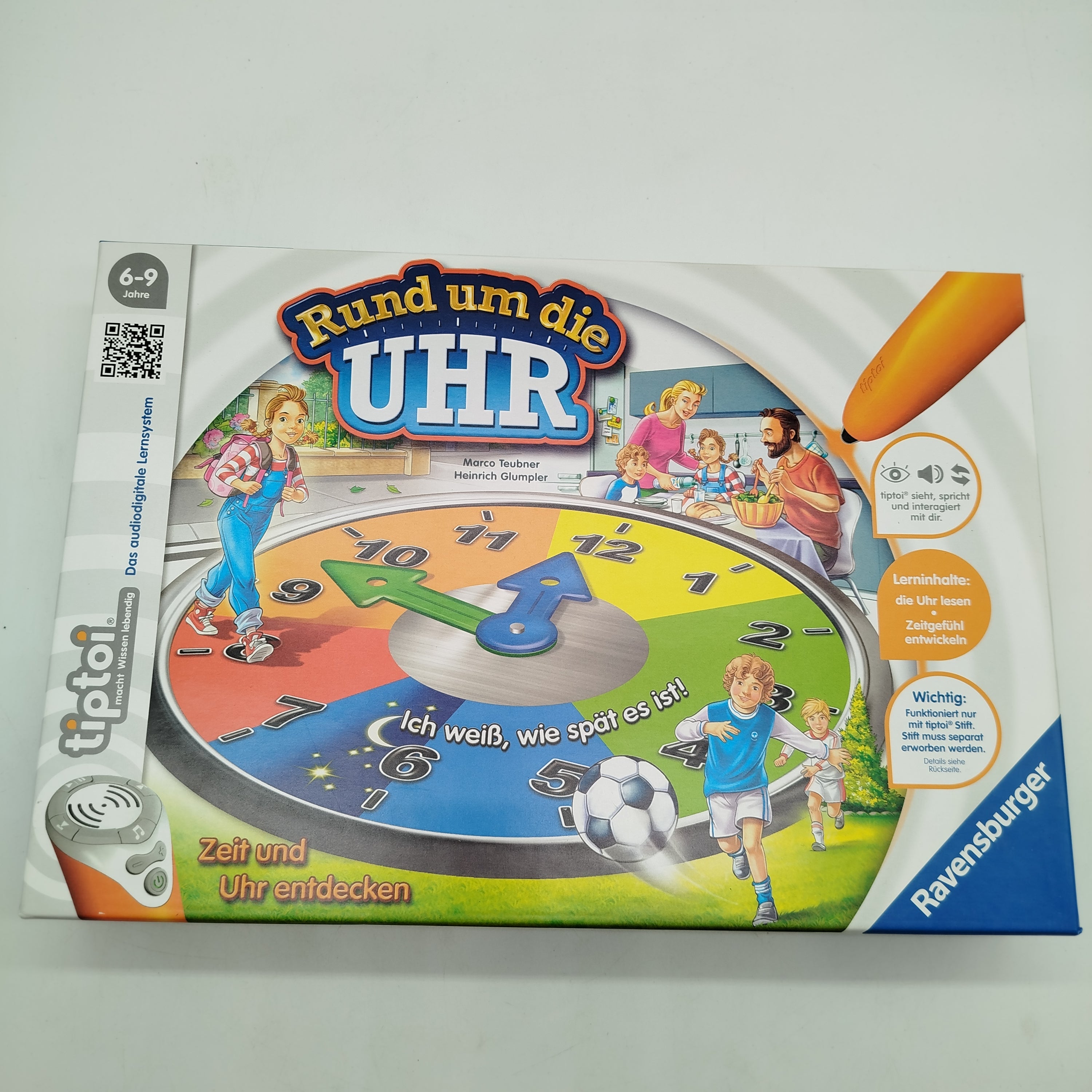 Ravensburger Tiptoi Lernspiel – Rund um die Uhr, OVP