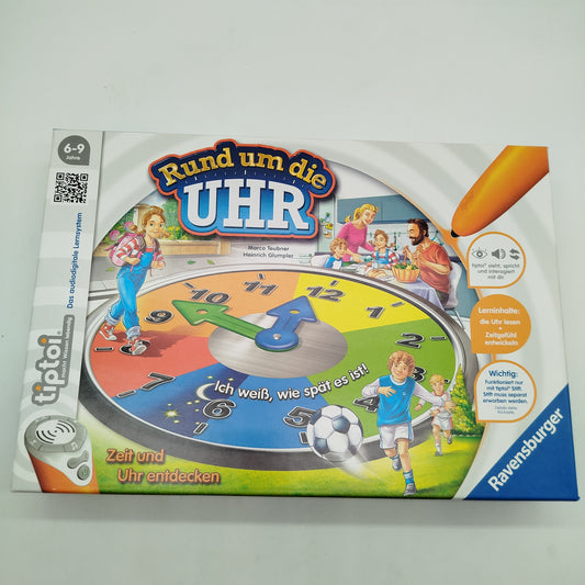 Ravensburger Tiptoi Lernspiel – Rund um die Uhr, OVP